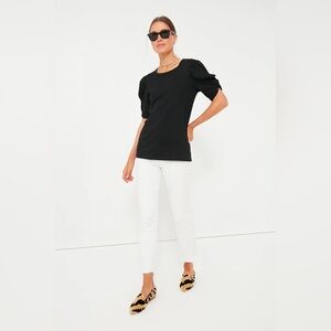 Tuckernuck X Pomander Place | Black Vesty Puff Short Sleeve Crewneck Tee Medium